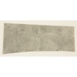Ben Nicholson OM, British 1894-1982- Long Horizontal Patmos [Lafranca 65], 1967; etching on wove,