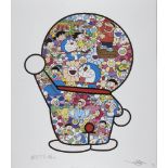Takashi Murakami, Japanese b.1962- Doraemon's Daily Life, 2018; offset lithograph in colours on