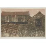 Valerie Thornton, British 1931-1991- Wineton, 1981; etching with aquatint in colours on wove,