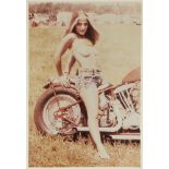 Richard Prince, American b.1949- Untitled girlfriend #7, 1992; ektacolor print in colours on Kodak