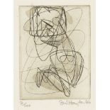 Stanley William Hayter CBE, British 1901-1988; New Year's Greeting Card [Black & Moorhead 192],