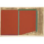 John Hoyland RA, British 1934-2011- Reds, Greens, 1969; screenprint in colours on wove, signed,