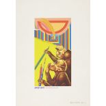 Sir Eduardo Paolozzi CBE RA, Scottish 1924-2005- Pop Art Redefined, 1971; screenprint and collage in