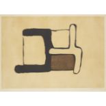 Conrad Marca-Relli, American 1913-2000- Untitled (abstract composition); etching with aquatint in