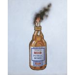 Banksy, British b.1974- Tesco Value Petrol Bomb, 2011; offset lithograph in colours, signed in the