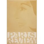 Alex Katz, American b.1927- Paris Review, 1965; screenprint in colour on wove, signed and numbered