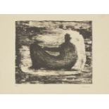Henry Moore OM CH FBA, British 1898-1986- Black Reclining Figure II [Cramer 379], 1974; lithograph