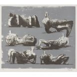 Henry Moore OM CH FBA, British 1898-1986- Six Reclining Figures [Cramer 298], 1973; lithograph in
