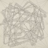 Sol LeWitt, American 1928-2007- The Location of Lines, 1975; the complete set of five etchings on