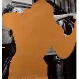 After John Baldessari, American 1931-2020- Two Person Fight (One orange): with Spectator, 2004;