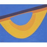 Sir Terry Frost RA, British 1915-2003- Yellow and Blue for Bowjey [Kemp 210], 2000; screenprint