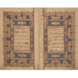 A Safavid Qur'an, Iran, copied on 11 Rabi’ II AH 1061/3 April 1651 AD, 387ff., Arabic manuscript