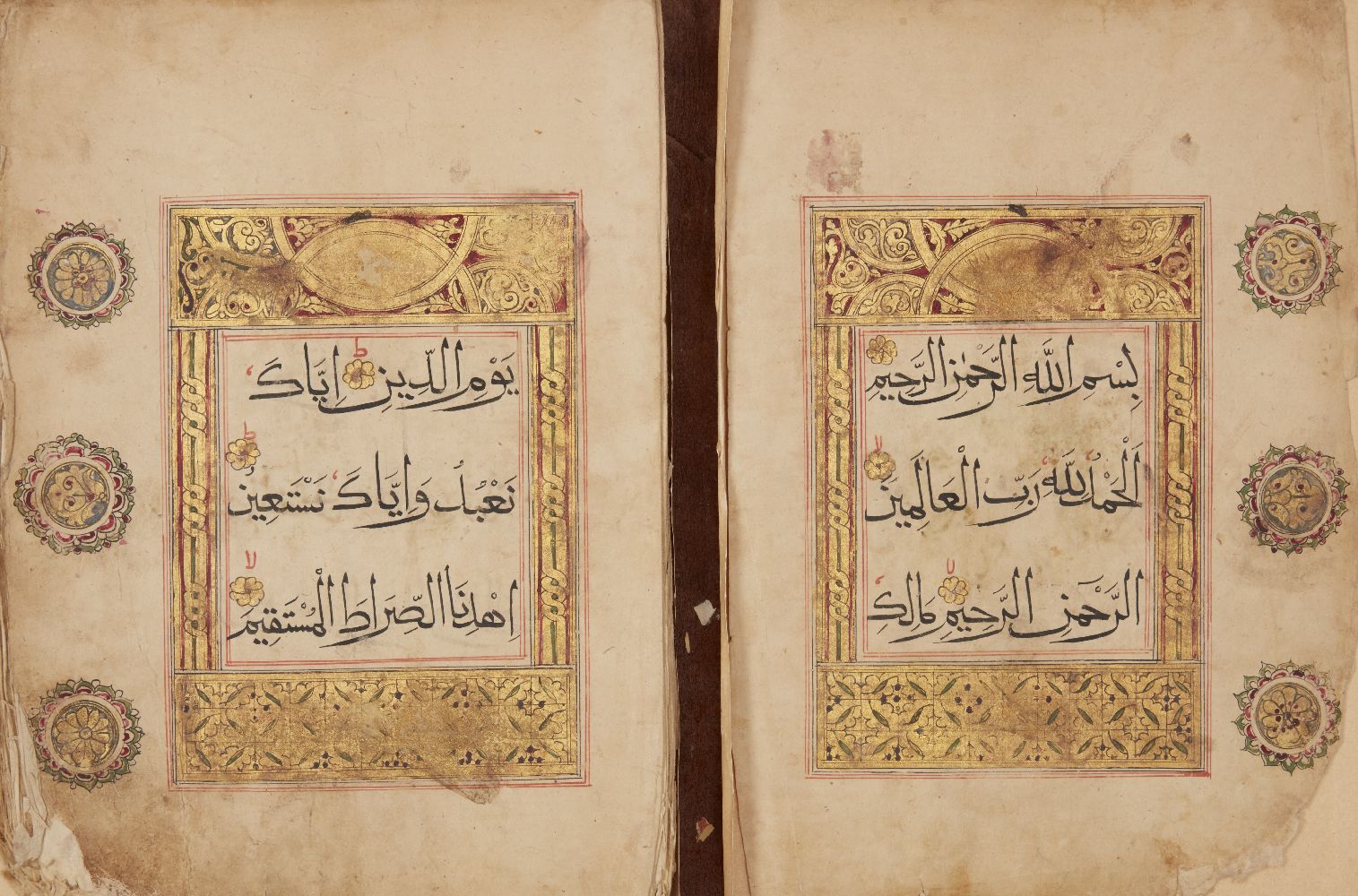 Juz 1 of a Chinese Qur'an, Arabic manuscript on paper, 54ff., with 5ll. of black script per page,
