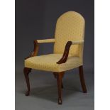 AMENDMENT: Please note VAT is charged on the hammer price for this Lot. A Georgian style armchair,