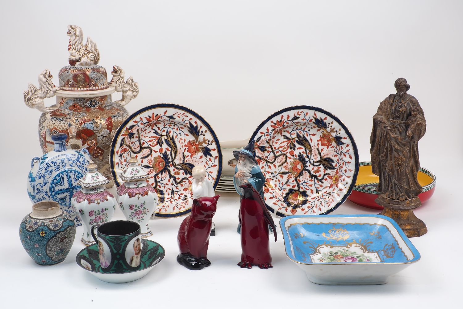 A collection of early 20th century and later ceramics and glassware, to include: a Royal Doulton