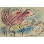 Marc Chagall, Russian/French 1887-1985- The Bay [Mourlot 356], 1962; lithograph in colours on