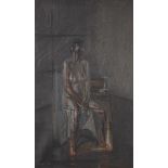Basil Nubel ARCA, British 1923-1981- After Scipio by Cezanne, 1963; oil on canvas, signed, titled