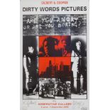 Gilbert & George, British b.1943 & b.1942- Dirty Words Pictures, 2002; two screenprinted posters