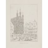 John le Keux, British 1783-1846- Selected examples of Architectural Grandeur in Belgium, Germany,