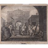 Charles Mosley, British c.1720-1770- O The Roast Beef of Old England, after William Hogarth FRSA,