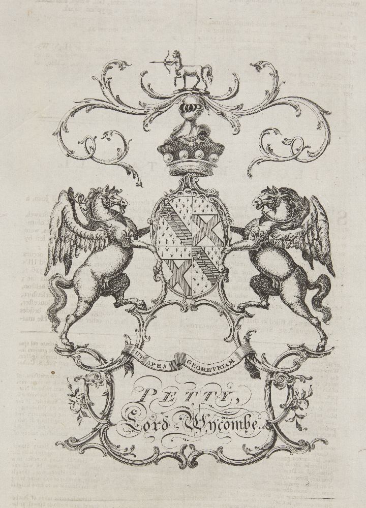 Adlard & Jones, London, pub. August 24 1816- Heraldry; copper engravings, 26.5x21cm; together with