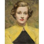 Anthony Devas ARA RP, British 1911 - 1958- Portrait of Griselda Kentner (second wife of Julius