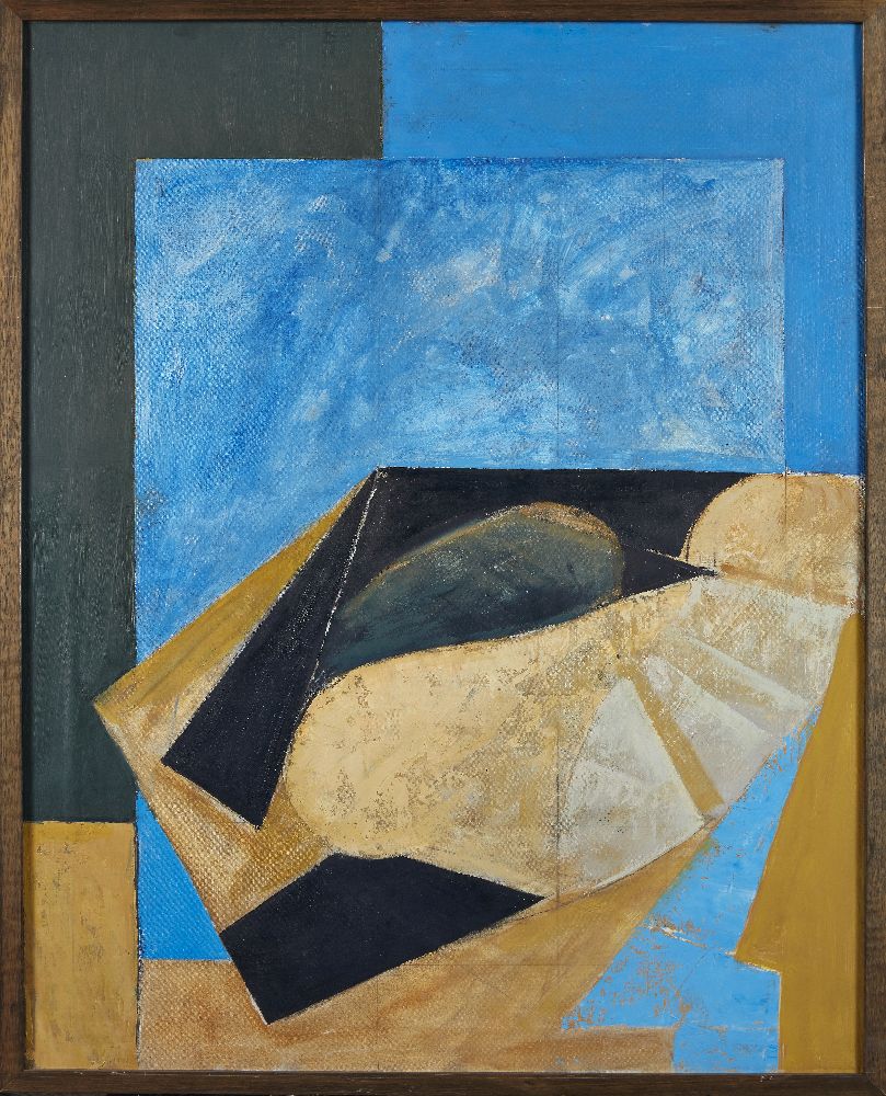 Adrian Heath, British 1920-1992- Dirdal 2, 1990; oil on canvas, signed, titled and dated on the