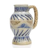 Robert Wallace Martin (1843-1923), an early stoneware jug Late 19th Century, Impressed R.W. Martin