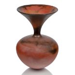 Gabriele Koch (German 1948-), a large flared vase c. 1995, signed to base A large earthenware vase