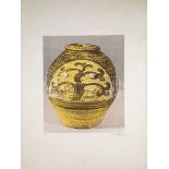 Bernard Leach (1887-1979), a limited edition lithograph 1973/74, signed in pencil to margin and