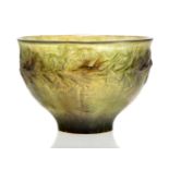 François-Emile Decorchemont (1880-1971), a pate-de-cristal bowl c.1916, Decorchement seal on the