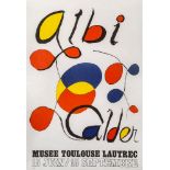 Alexander Calder, American 1898-1976- Musee Toulouse Lautrec, 1971; the original lithographic poster