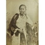 G. R. LAMBERT & CO., twelve albumen prints, views of Singapore, Malay Lady, China Street, Malay