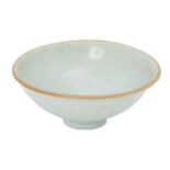 A Chinese pottery qingbai-glazed bowl, Song/Yuan dynasty, decorated to the interior with incised