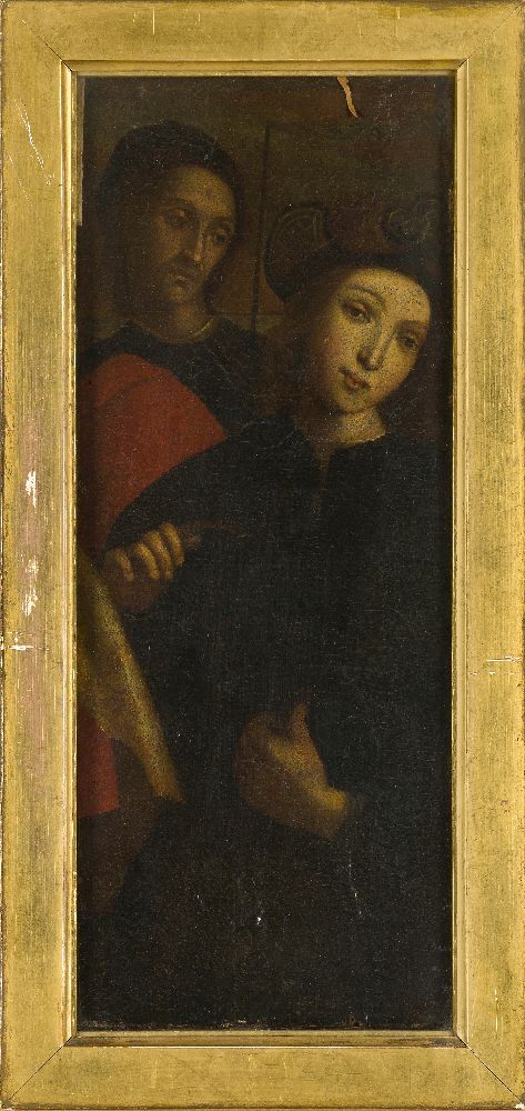 After Raphaello Sanzio, called Raphael, Italian 1483-1520- The Two Rejected suitors, fragment from - Image 2 of 3