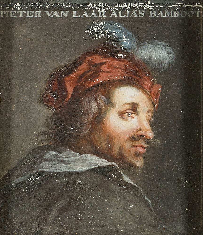 After Adriaen van Ostade, Dutch 1610-1685- Self-Portrait of the artist, after Jacob Gole; oil on - Image 4 of 6