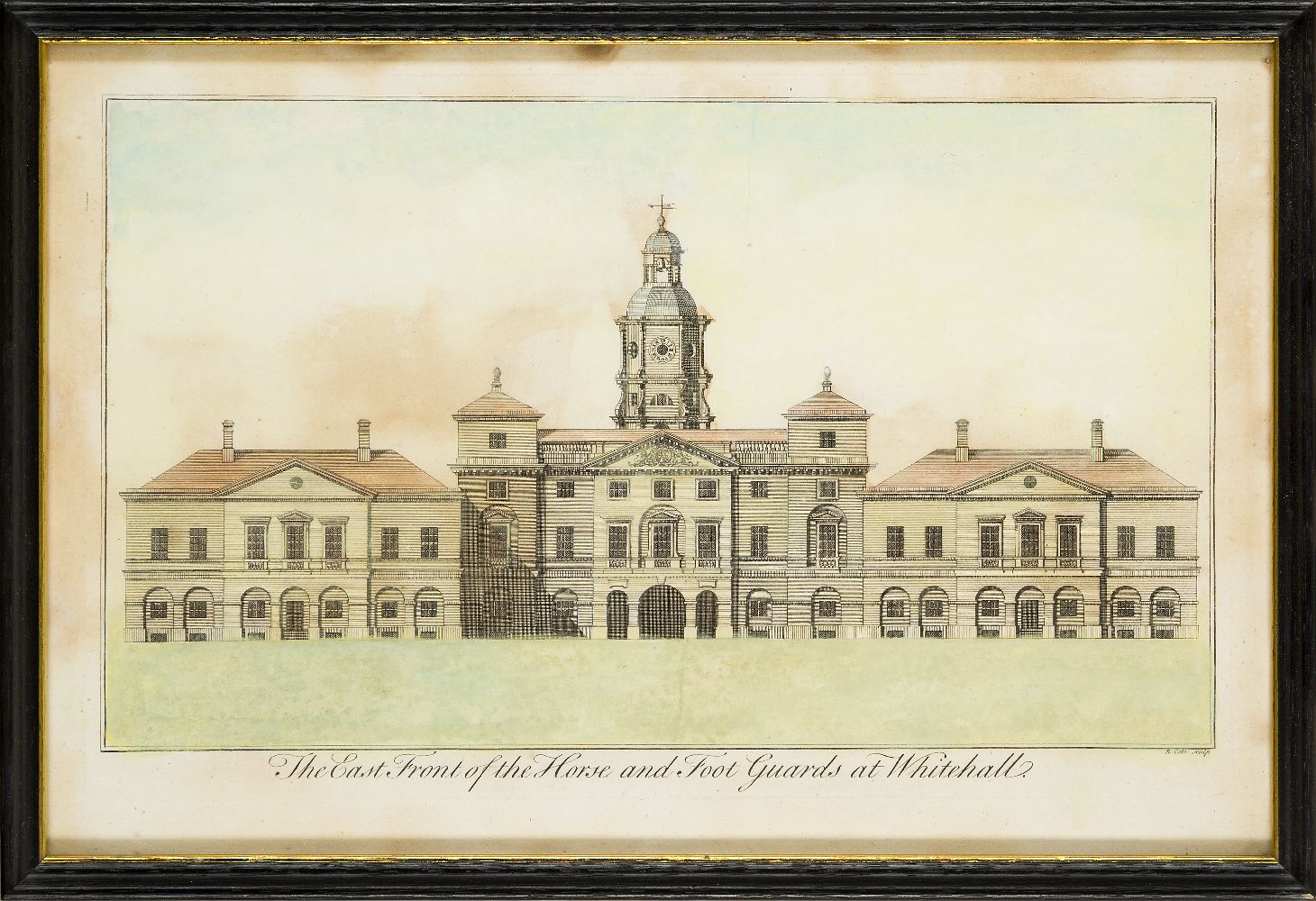 Benjamin Cole, British fl.1723-1767- The Custom House, from John Stowe’s 'A Survey of London'; - Image 11 of 12