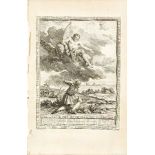 Jean-Jacques Pasquier, French 1718-1785- Jupiter et le métayer. Fable CVII., after Jean-Baptiste