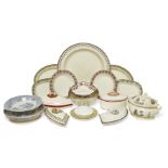 AMENDMENT: Please note there are only eight Wedgwood plates in the Wedgwood part-service