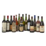 Fourteen bottles of old and new world wine, comprising two bottles of Waldracher Mariaberg 1959,