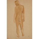 Pavel Massokovsky, Russian 1902-1970- Nude studies, 1929; five, watercolour and pencil, variously