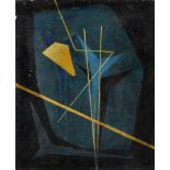 Francis Bott, German 1904-1998- Untitled (Abstract), circa 1950; oil on board, signed lower left, 47