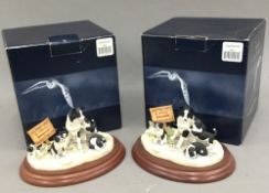 Two boxed Border Fine Arts models