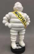 A cast iron model of the Michelin Man