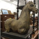 A model of an antiquity horse