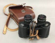 A cased pair of Carl Zeiss Jena 8X30W binoculars