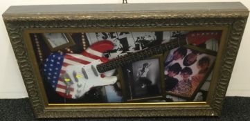 A box framed Sex Pistols display