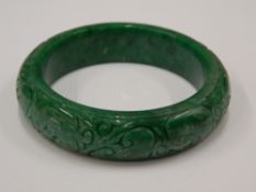 A jade bangle
