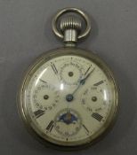 A multi dial pocket watch