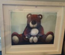 DOUG HYDE (born 1972) British, Bear Hug, limited edition print numbered 235/595,